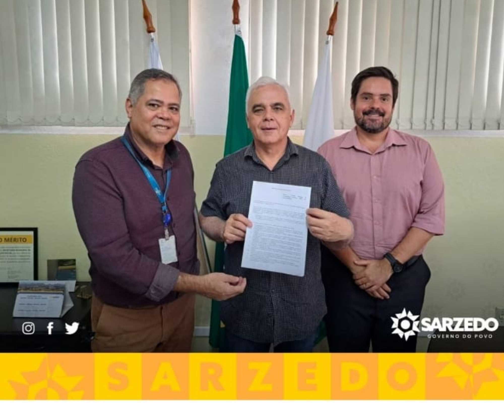 Prefeitura Municipal De Sarzedo Prefeito De Sarzedo Recebe